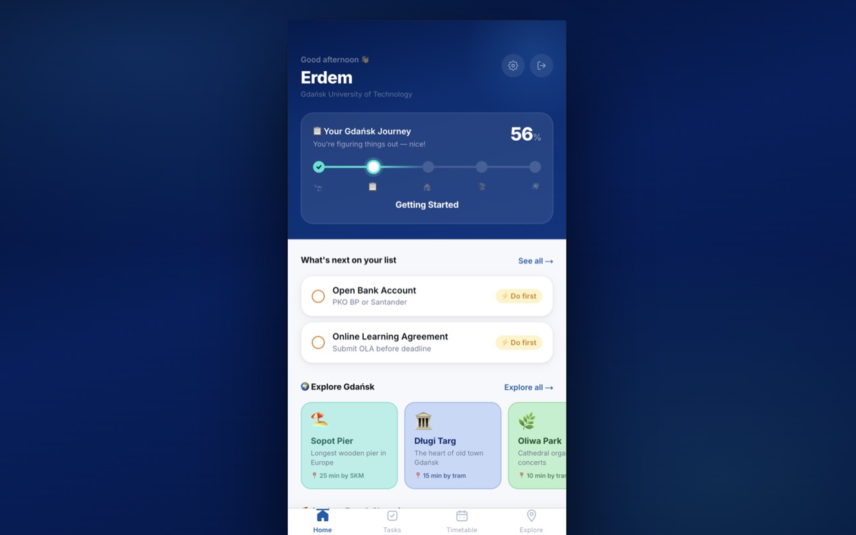 Erasmus Buddy preview