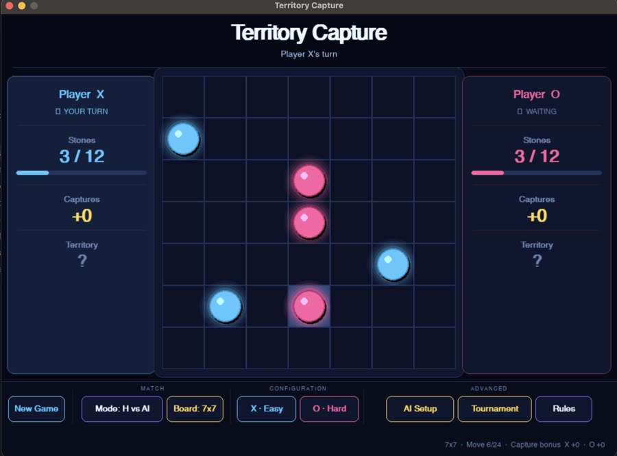 Territory Capture game